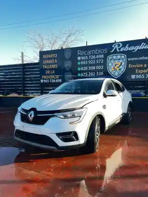 Утилизация автомобиля renault arkana (eu version) equilibre 142 cv / 105 kw года 2023 питание h4mc632