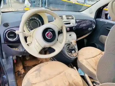 Sloopvoertuig fiat 500 cabrio (150) bydiesel van het jaar 2013 aangedreven 169a4000