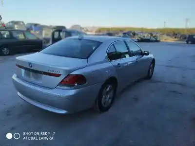 Scrapping Vehicle bmw serie 7 (e65/e66) 3.0 730d of the year 2001 powered 30 6d 2 d