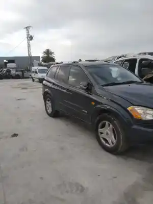 Scrapping Vehicle ssangyong kyron 200 xdi limited of the year 2001 powered d20dt