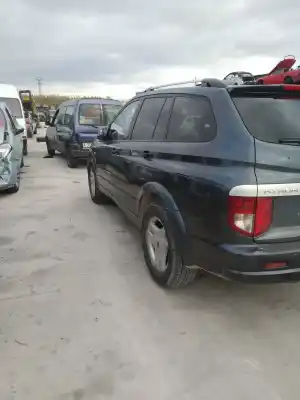Scrapping Vehicle ssangyong kyron 200 xdi limited of the year 2001 powered d20dt