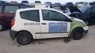 Veículo de Sucata citroen c2 vts do ano 2001 alimentado 8hz