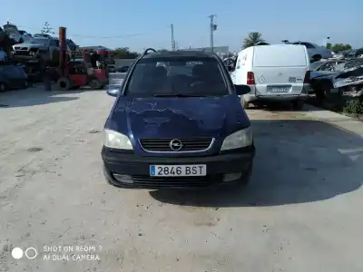 Sloopvoertuig opel zafira a comfort van het jaar 2001 aangedreven y20dth