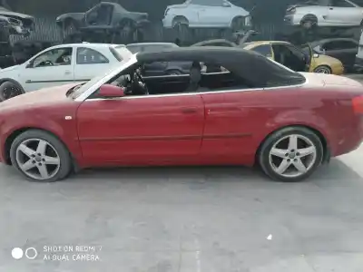 Здавання транспортного засобу audi a4 cabrio (8h) 2.5 tdi 163 cv / 120 kw року 2001 потужний 