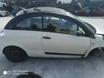 Veículo de Sucata citroen c3 pluriel 1.4 do ano 2001 alimentado kfvtu3jp