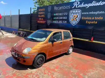 Veículo de Sucata daewoo matiz s do ano 2001 alimentado f8cv-g