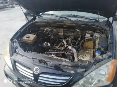 Scrapping Vehicle SSANGYONG KYRON 200 Xdi Premium 4WD of the year 2001 powered D20DT