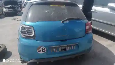 Scrapping Vehicle citroen ds3 base of the year 2001 powered 9hpdv6dted