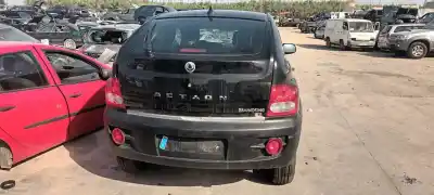 Scrapping Vehicle ssangyong actyon 200 xdi of the year 2001 powered d20dt