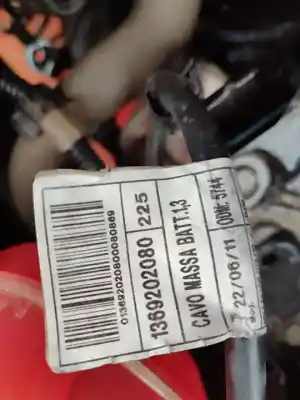 Veículo de Sucata fiat qubo (300) my qubo do ano 2012 alimentado 199a9000