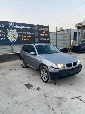 Veículo de Sucata bmw x3 (e83) 2.0d do ano 2001 alimentado m47n204d4
