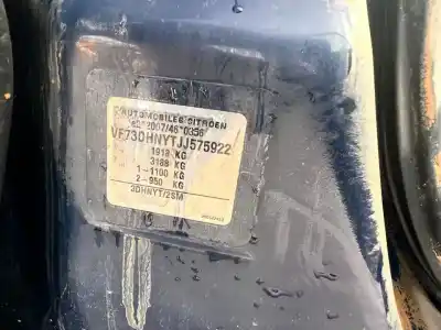 Утилизация автомобиля citroen c3 (f desde 11/2001) 1.1 8v года 2007 питание hfx