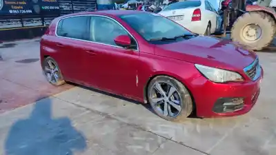 Sloopvoertuig peugeot 308 ii (lb_, lp_, lw_, lh_, l3_) 1.2 thp 130 van het jaar 2013 aangedreven 0