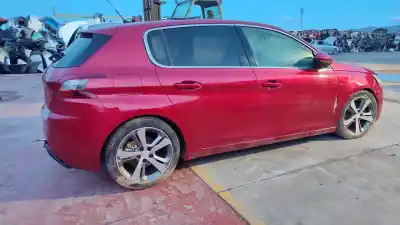 Sloopvoertuig peugeot 308 ii (lb_, lp_, lw_, lh_, l3_) 1.2 thp 130 van het jaar 2013 aangedreven 0