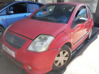 Veículo de Sucata citroen c2 furio do ano 2005 alimentado hfx