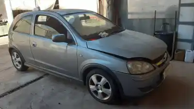 Scrapping Vehicle opel corsa c blue line of the year 2001 powered z12xe