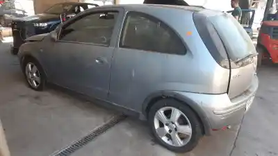 Scrapping Vehicle opel corsa c blue line of the year 2001 powered z12xe