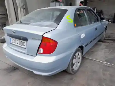 Scrapping Vehicle hyundai accent (lc) gls of the year 2001 powered g4ea