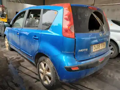 Veicolo di demolizione nissan note (e11e) acenta dell'anno 2007 alimentato k9k276