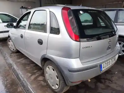 Scrapping Vehicle opel corsa c blue line of the year 2005 powered z12xep