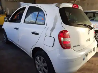 Veículo de Sucata nissan micra iv (k13k) 1.2 do ano 2001 alimentado hr12de