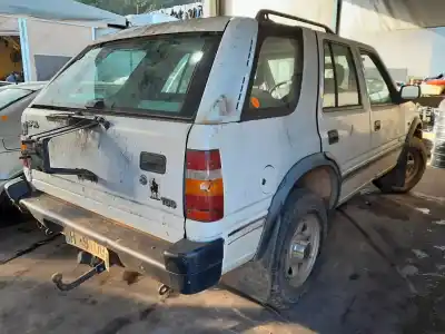 Scrapping Vehicle opel frontera a arizona of the year 2001 powered vm41b