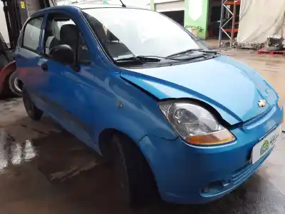 Scrapping Vehicle chevrolet matiz se of the year 2001 powered b10s1