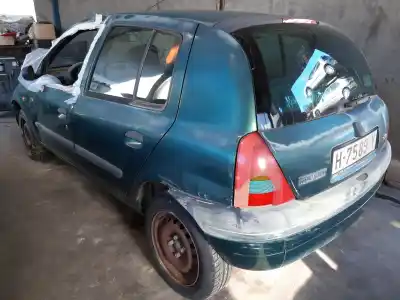 Scrapping Vehicle renault clio ii fase i (b/cbo) 1.2 of the year 2001 powered d7f720