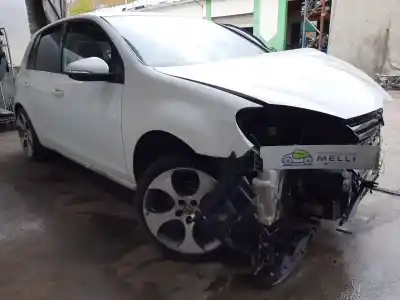 Veículo de Sucata volkswagen golf vi (5k1) 2.0 tdi do ano 2009 alimentado cbdc