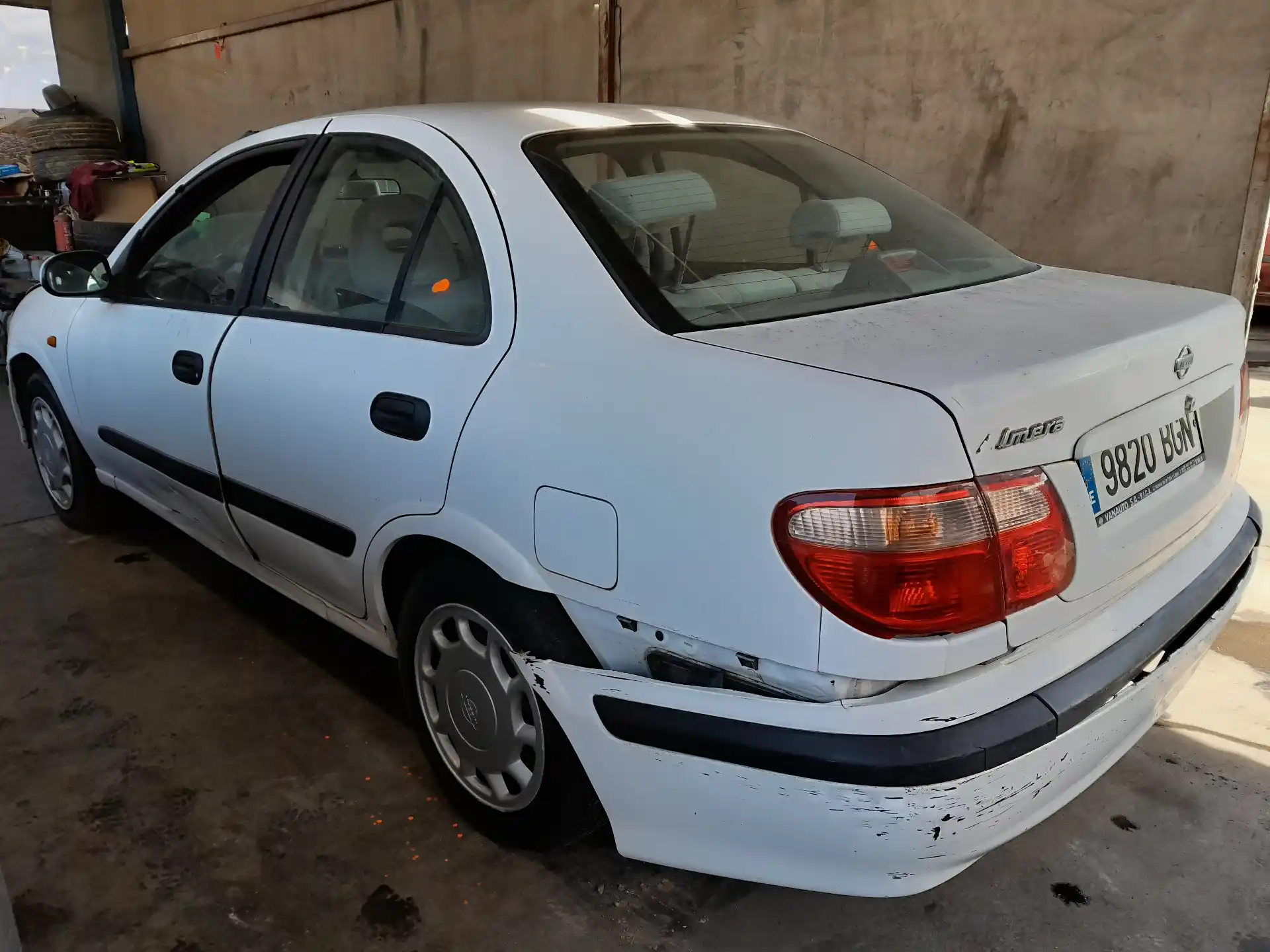 Recambio de amortiguador maletero porton para nissan almera (n16/e) 1.5 16v  cat