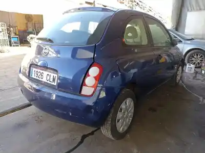 Scrapping Vehicle nissan micra (k12e) acenta of the year 2003 powered cg12de