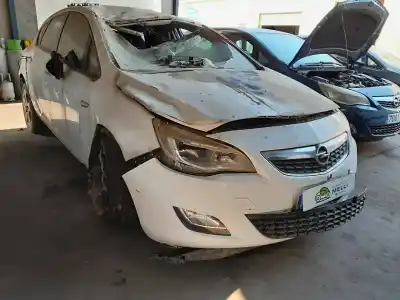 Scrapping Vehicle opel astra j (p10) 1.4 (68) of the year 2010 powered a14xer