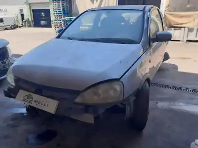 Scrapping Vehicle opel corsa c blue line of the year 2004 powered z13dt