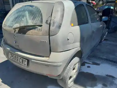 Scrapping Vehicle opel corsa c blue line of the year 2004 powered z13dt