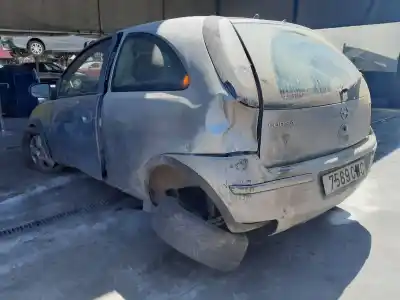 Scrapping Vehicle opel corsa c blue line of the year 2004 powered z13dt