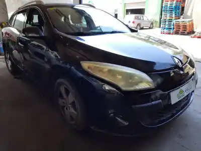 Scrapping Vehicle renault megane iii sport tourer dynamique of the year 2009 powered k4m858