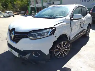 Veículo de Sucata renault kadjar zen 110 cv / 81 kw do ano 2016 alimentado k9k646
