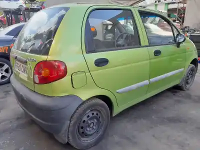 Veículo de Sucata daewoo matiz city do ano 2003 alimentado f8cv