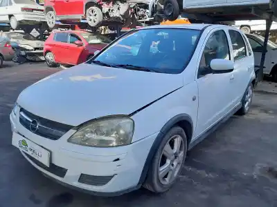 Scrapping Vehicle opel corsa c blue line of the year 2004 powered z12xe
