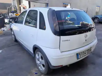 Scrapping Vehicle opel corsa c blue line of the year 2004 powered z12xe