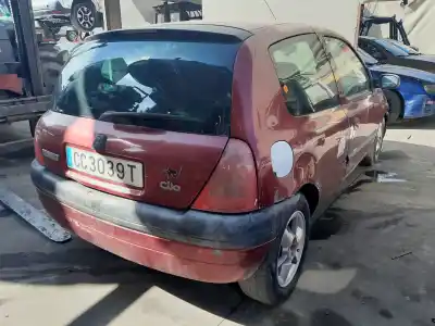 Scrapping Vehicle renault clio ii fase i (b/cbo) 1.6 16 v initiale (b/cbot) of the year 1999 powered k4m748