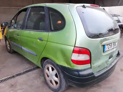 Утилизация автомобиля renault scenic (ja..) 1.9 d rt 64 cv / 47 kw года 2000 питание f8q790