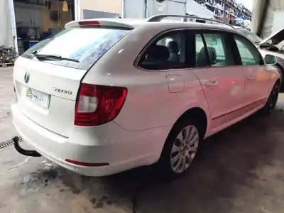 Scrapping Vehicle SKODA SUPERB II RANCHERA FAMILIAR (3T5) 2.0 TDI 16V of the year 2013 powered CFFB