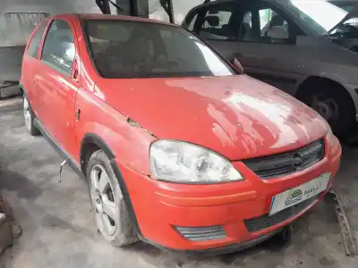 Veicolo di demolizione opel corsa c blue line dell'anno 2001 alimentato z12xe