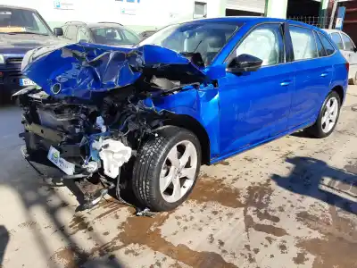 Утилизация автомобиля skoda scala (nw) ambition 116 cv / 85 kw года 2019 питание dkr