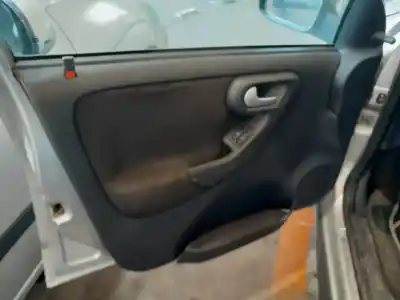 Scrapping Vehicle opel corsa c blue line of the year 2005 powered z12xep