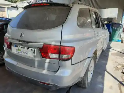 Здавання транспортного засобу ssangyong kyron m270 xdi 165 cv / 121 kw року 2007 потужний d27dt