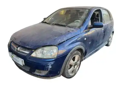 Scrapping Vehicle opel corsa c blue line of the year 2005 powered z12xep