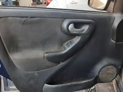 Scrapping Vehicle opel corsa c blue line of the year 2005 powered z12xep