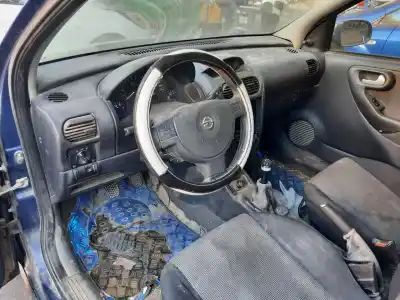 Scrapping Vehicle opel corsa c blue line of the year 2005 powered z12xep